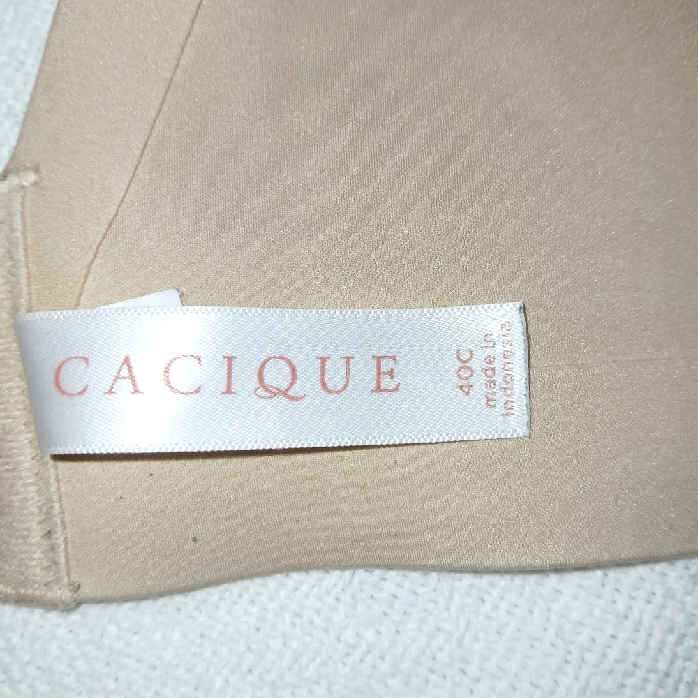 Sz.40C Womens Cacique Lightly Lined Full Coverage Bra - Picture 8 of 9